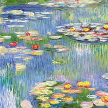 Weltberühmte Gemälde von Wasserlilien